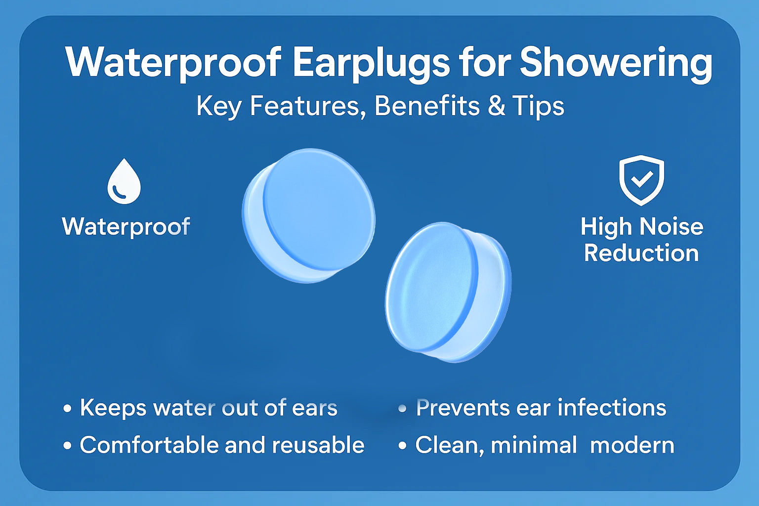 Waterproof Earplugs for Showering: Key Features, Benefits & Tips