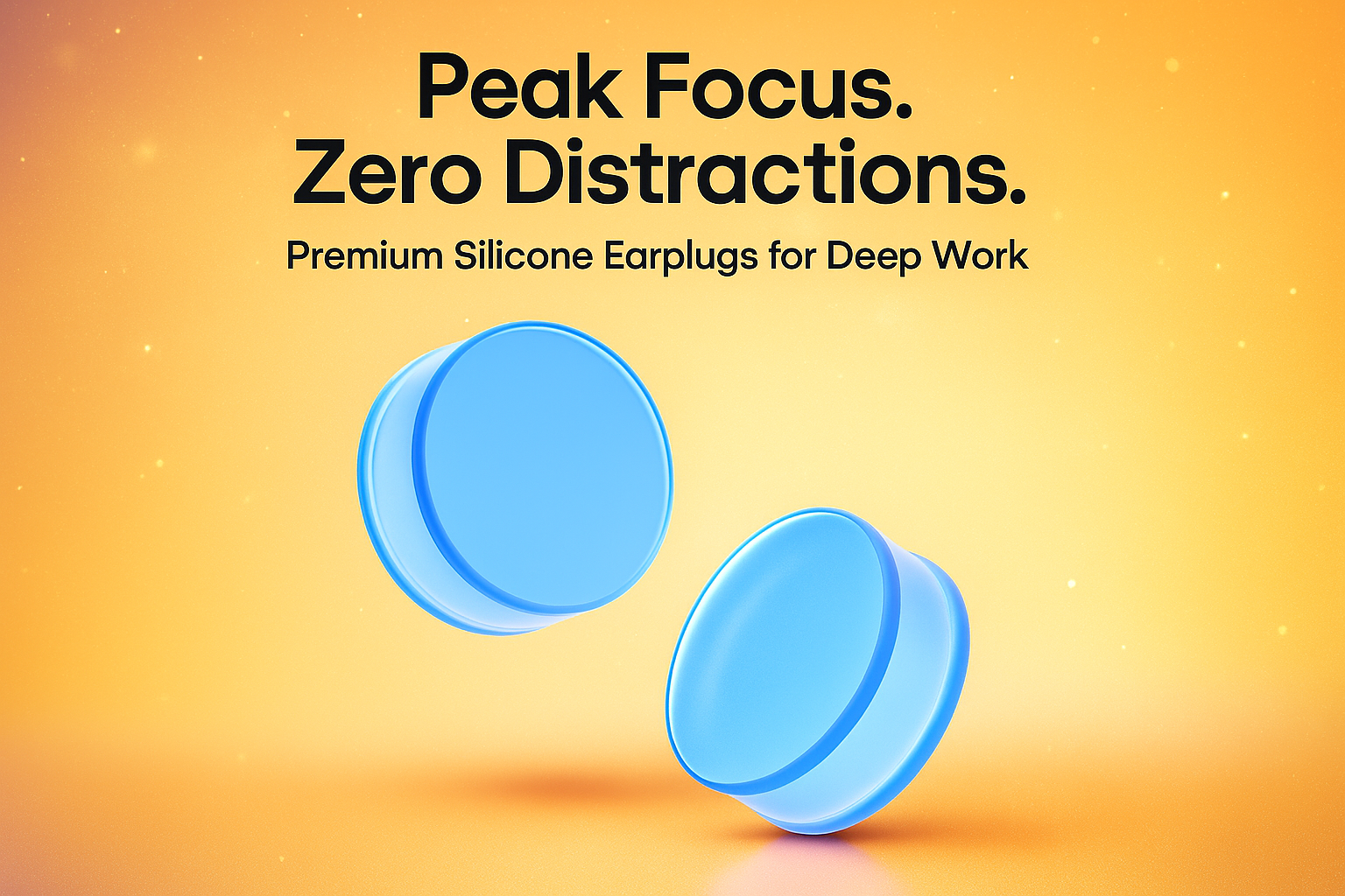 Quiet Secret to Peak Performance: Silicone Earplugs for a More Productive Workspace