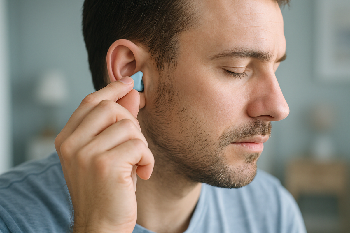 Earplug In Ear How to Use Silicone Earplugs Properly | A Beginner’s Guide