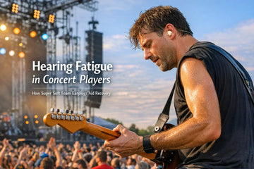 Hearing Fatigue in Concert Players: How Super Soft Foam Earplugs Aid Recovery