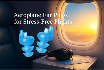 Aeroplane Ear Plugs for Stress-Free Flights: Relieve Pressure, Block Noise & Arrive Refreshed