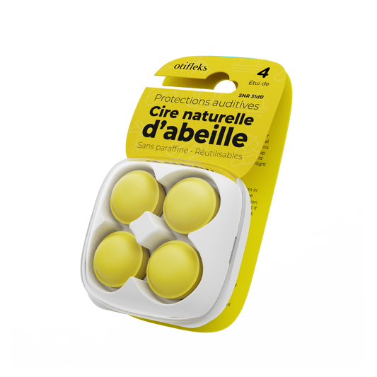 Cire Naturelle D'abeille Protections Auditives